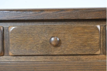 中古　超美品　KASHIWA(柏木工)　WILDERNESS(ウィルダネス)　ナラ材　温かみのある意匠のチェスト　定価約33万円相当　(R-085454)