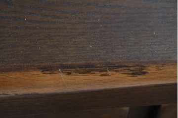 中古　美品　KASHIWA(柏木工)　WILDERNESS(ウィルダネス)シリーズ　K139　オーク材　味わい深い意匠のサイドボード　定価約39万円相当　(R-085455)