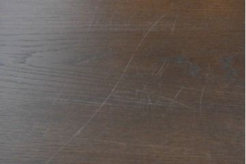 中古　美品　KASHIWA(柏木工)　WILDERNESS(ウィルダネス)シリーズ　K139　オーク材　味わい深い意匠のサイドボード　定価約39万円相当　(R-085455)