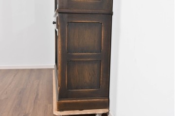 中古　超美品　飛騨産業　プロヴィンシャル(PROVINCIAL)　美しい木目と豊富な棚構成が魅力のキャビネット　定価約120万円相当　(R-085456)