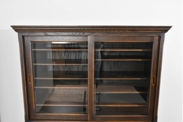 中古　超美品　飛騨産業　プロヴィンシャル(PROVINCIAL)　美しい木目と豊富な棚構成が魅力のキャビネット　定価約120万円相当　(R-085456)