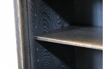 中古　超美品　飛騨産業　プロヴィンシャル(PROVINCIAL)　美しい木目と豊富な棚構成が魅力のキャビネット　定価約120万円相当　(R-085456)