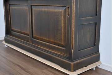 中古　超美品　飛騨産業　プロヴィンシャル(PROVINCIAL)　美しい木目と豊富な棚構成が魅力のキャビネット　定価約120万円相当　(R-085456)