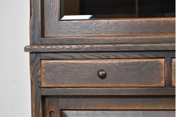 中古　超美品　飛騨産業　プロヴィンシャル(PROVINCIAL)　美しい木目と豊富な棚構成が魅力のキャビネット　定価約120万円相当　(R-085456)