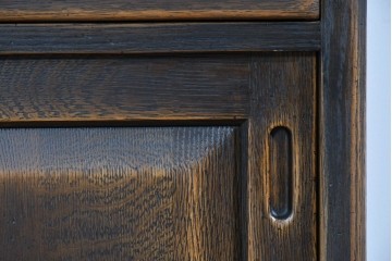 中古　超美品　飛騨産業　プロヴィンシャル(PROVINCIAL)　美しい木目と豊富な棚構成が魅力のキャビネット　定価約120万円相当　(R-085456)