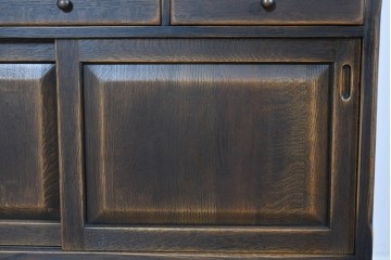 中古　超美品　飛騨産業　プロヴィンシャル(PROVINCIAL)　美しい木目と豊富な棚構成が魅力のキャビネット　定価約120万円相当　(R-085456)