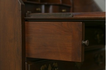 中古　ETHAN ALLEN(イーセンアーレン)　猫脚デザインのビューローブックケース　(R-085458)