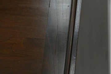 中古　ETHAN ALLEN(イーセンアーレン)　猫脚デザインのビューローブックケース　(R-085458)