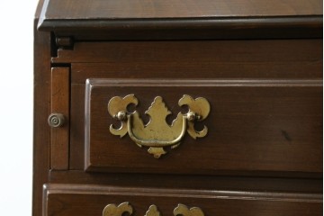 中古　ETHAN ALLEN(イーセンアーレン)　猫脚デザインのビューローブックケース　(R-085458)
