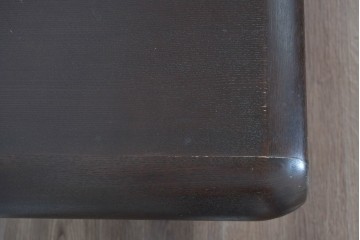 和製ヴィンテージ　希少デザイン　滑らかな曲線フォルムが目を引くローボード　(R-085459)