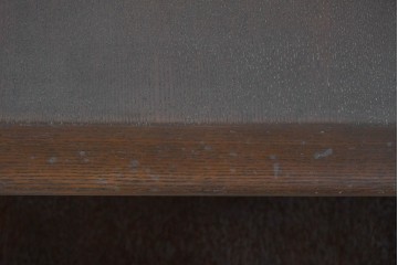 和製ヴィンテージ　希少デザイン　滑らかな曲線フォルムが目を引くローボード　(R-085459)