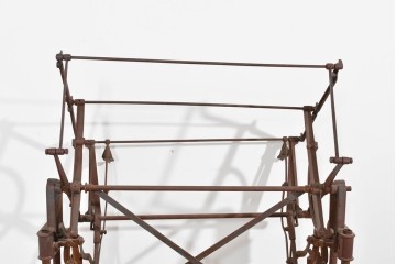 ヨーロッパアンティーク　OPTIMA製　錆びた風合いが味わい深い糸巻き機　(R-085461)