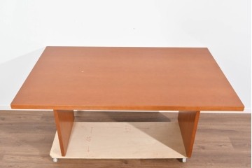 中古　arflex(アルフレックス)　BONTE(ボンテ)　シンプルで上品な4人掛けダイニングテーブル　定価約25万円　(R-085462)