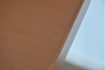 中古　arflex(アルフレックス)　BONTE(ボンテ)　シンプルで上品な4人掛けダイニングテーブル　定価約25万円　(R-085462)