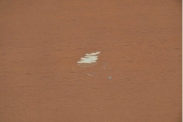 中古　arflex(アルフレックス)　BONTE(ボンテ)　シンプルで上品な4人掛けダイニングテーブル　定価約25万円　(R-085462)