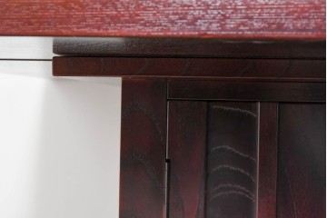 中古　美品　展示品　筑後民芸　希少な廃番品　和の趣あふれる囲炉裏テーブル　(R-085466)