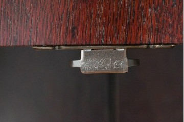 中古　美品　展示品　筑後民芸　希少な廃番品　和の趣あふれる囲炉裏テーブル　(R-085466)