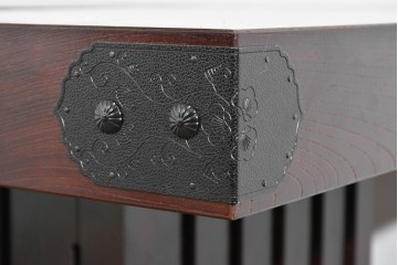 中古　美品　展示品　筑後民芸　希少な廃番品　和の趣あふれる囲炉裏テーブル　(R-085466)