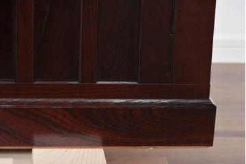 中古　美品　展示品　筑後民芸　希少な廃番品　和の趣あふれる囲炉裏テーブル　(R-085466)