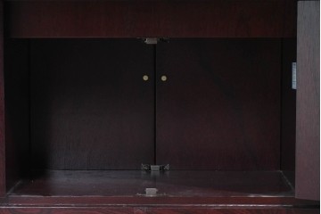 中古　美品　展示品　筑後民芸　希少な廃番品　和の趣あふれる囲炉裏テーブル　(R-085466)