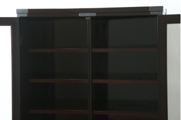 中古　美品　仙台民芸箪笥(仙台箪笥)　欅産業　木地呂塗り(漆塗り)の美しさが際立つキャビネット　定価約95万円　(R-085468)