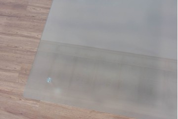 中古　美品　希少な廃番品　Cassina(カッシーナ)　SILVER TWIG(シルバートゥイッグ)　洗練された佇まいのガラスセンターテーブル　(R-085471)