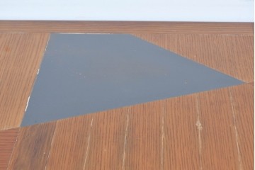 ヴィンテージ家具　特大サイズ　幅約350cm　アート性の高いポストモダンデザインのテーブル　(R-085473)