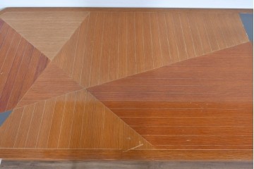 ヴィンテージ家具　特大サイズ　幅約350cm　アート性の高いポストモダンデザインのテーブル　(R-085473)