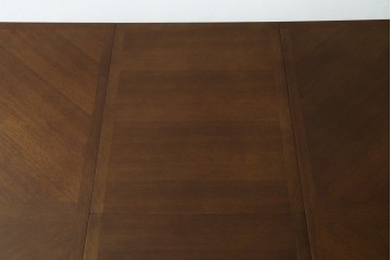 中古　美品　maruni(マルニ木工)　地中海シリーズ　美しい木目が際立つクラシカルな意匠のエクステンションテーブル　(R-085474)