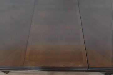 中古　美品　maruni(マルニ木工)　地中海シリーズ　美しい木目が際立つクラシカルな意匠のエクステンションテーブル　(R-085474)