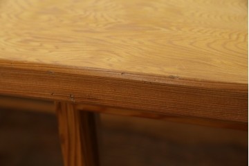 中古　豊かな表情を楽しめる屋久杉のガラス戸付き茶箪笥　定価約25万円　(R-085477)