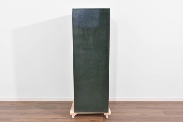 和製ヴィンテージ　希少な鍵付き!!　しっかりとした作りで実用性のあるファイルキャビネット　(R-085480)