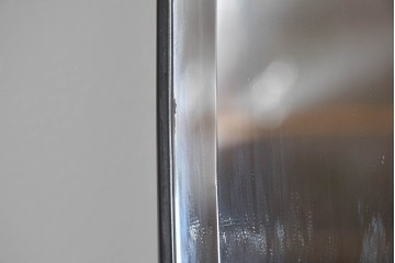 ヴィンテージ　ミッドセンチュリー　個性的なフォルムが目を引くリップスティックミラー　(R-085486)