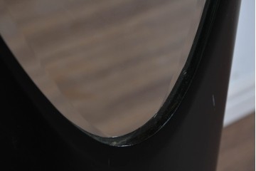 ヴィンテージ　ミッドセンチュリー　個性的なフォルムが目を引くリップスティックミラー　(R-085486)