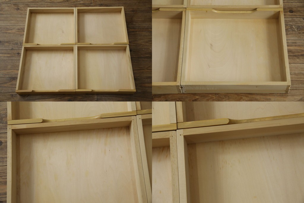 和製ヴィンテージ　オールドカリモク　角の取れたミッドセンチュリーデザインが目を引くモダンサイドボード　(R-085487)