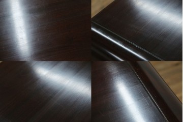 和製ヴィンテージ　オールドカリモク　角の取れたミッドセンチュリーデザインが目を引くモダンサイドボード　(R-085487)