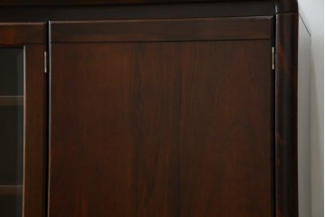 和製ヴィンテージ　オールドカリモク　角の取れたミッドセンチュリーデザインが目を引くモダンサイドボード　(R-085487)