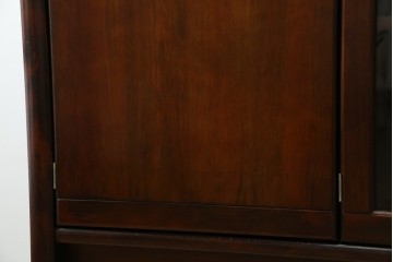 和製ヴィンテージ　オールドカリモク　角の取れたミッドセンチュリーデザインが目を引くモダンサイドボード　(R-085487)