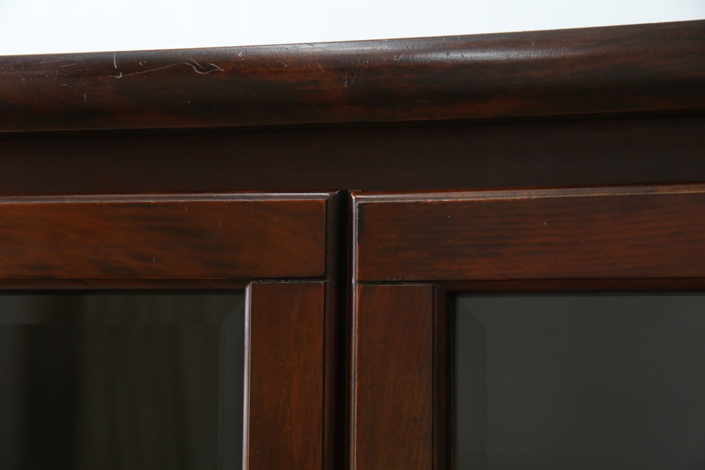 和製ヴィンテージ　オールドカリモク　角の取れたミッドセンチュリーデザインが目を引くモダンサイドボード　(R-085487)