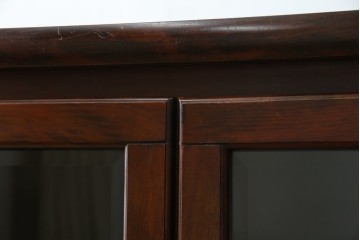 和製ヴィンテージ　オールドカリモク　角の取れたミッドセンチュリーデザインが目を引くモダンサイドボード　(R-085487)