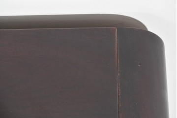 和製ヴィンテージ　オールドカリモク　角の取れたミッドセンチュリーデザインが目を引くモダンサイドボード　(R-085487)