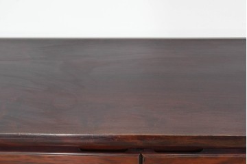 和製ヴィンテージ　オールドカリモク　角の取れたミッドセンチュリーデザインが目を引くモダンサイドボード　(R-085487)