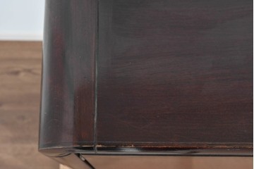 和製ヴィンテージ　オールドカリモク　角の取れたミッドセンチュリーデザインが目を引くモダンサイドボード　(R-085487)