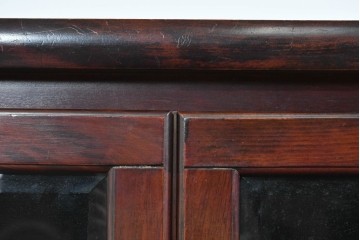 和製ヴィンテージ　オールドカリモク　角の取れたミッドセンチュリーデザインが目を引くモダンサイドボード　(R-085487)