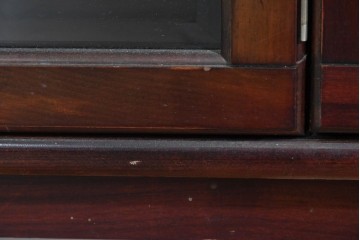 和製ヴィンテージ　オールドカリモク　角の取れたミッドセンチュリーデザインが目を引くモダンサイドボード　(R-085487)