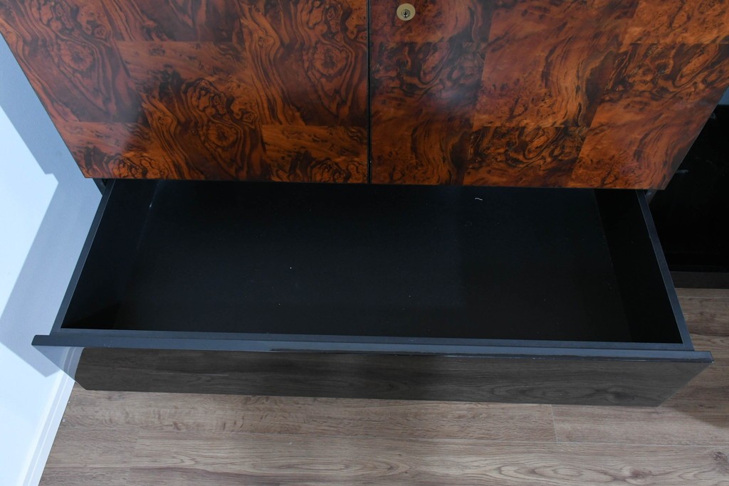 中古　美品!!　特注品　特大!和モダンの重厚な佇まいが魅力のサイドボード　製作費約90万円　(R-085492)