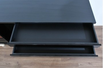 中古　美品!!　特注品　特大!和モダンの重厚な佇まいが魅力のサイドボード　製作費約90万円　(R-085492)