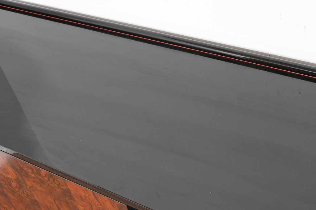 中古　美品!!　特注品　特大!和モダンの重厚な佇まいが魅力のサイドボード　製作費約90万円　(R-085492)