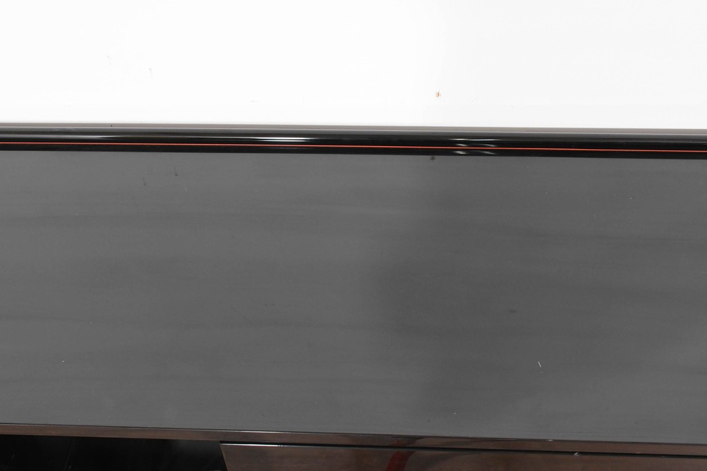 中古　美品!!　特注品　特大!和モダンの重厚な佇まいが魅力のサイドボード　製作費約90万円　(R-085492)