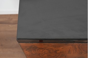 中古　美品!!　特注品　特大!和モダンの重厚な佇まいが魅力のサイドボード　製作費約90万円　(R-085492)